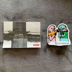 2 Supreme Stickers (Sane Smith)